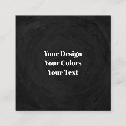 Leeg - Creëer uw eigen eigen exemplaar Vierkante Visitekaartje (Voorkant)