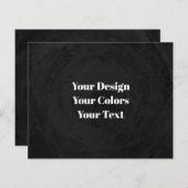 Leeg - Creëer uw eigen eigen papieren papier (Voorkant / Achterkant)