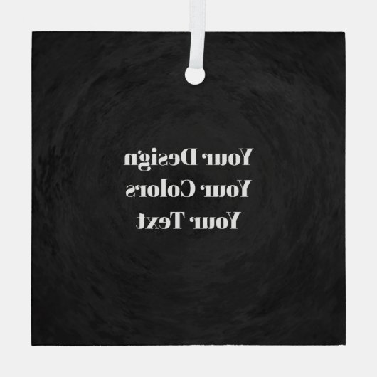 Leeg - Creëer uw eigen Ornament voor eigen gebruik (Achterkant)