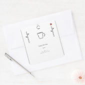 Leeg de Kop Zen Sticker (Envelop)