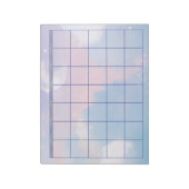 Leeg draaiboek voor maan en Sky esthetisch Notitieblok (Linkerzijde)