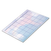 Leeg draaiboek voor maan en Sky esthetisch Notitieblok (Schuin)