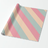 Leeg Eenvoudige Sjabloon Modern Kleurrijk Cadeaupapier (Uitgerold)