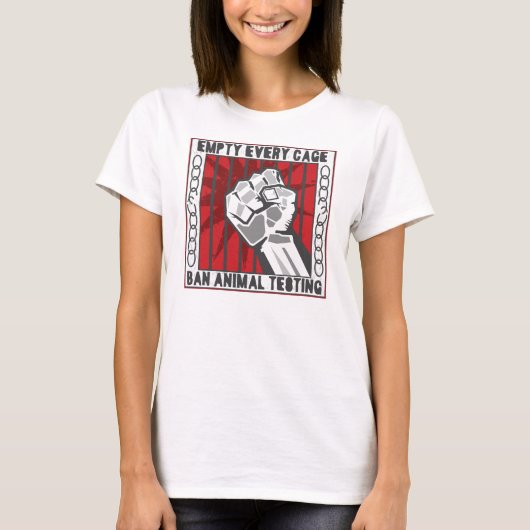 Leeg elke kooi t-shirt (Voorkant)