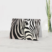 Leeg Gestreept Wenskaart Kaart (Voorkant)