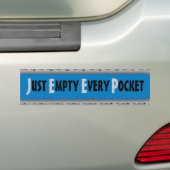 Leeg gewoon elke zak jeep-bumpersticker bumpersticker (Op auto)