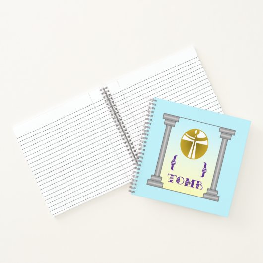 Leeg graf notitieboek (Binnen)