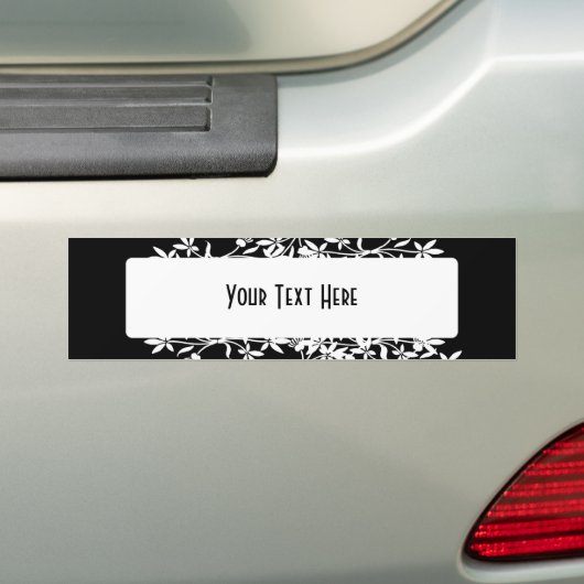 Leeg label voor ventilator - Creëer uw eigen ontwe Bumpersticker (Op auto)