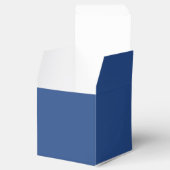 Leeg Maak Je Eigen - Diepblauw Bedankdoosjes (Geopend)