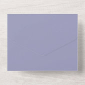 Leeg Maak Je Eigen Papier All In One Uitnodiging (Achterkant)
