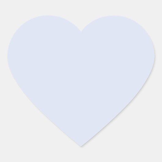 Leeg Maak Je Eigen Papier Hart Sticker (Voorkant)