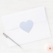 Leeg Maak Je Eigen Papier Hart Sticker (Envelop)