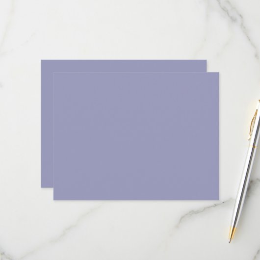 Leeg Maak Je Eigen Papier RSVP Kaartje (Voorkant / Achterkant in situ)