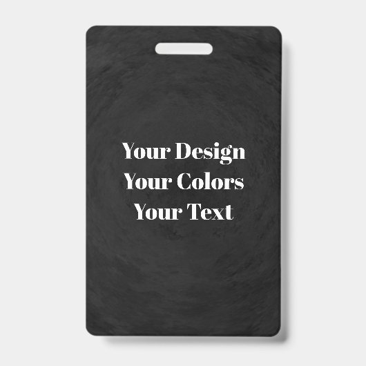 Leeg - Maak uw eigen aangepaste Badge (Voorzijde)