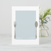 leeg menu (Staand voorkant)