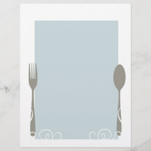 leeg menu