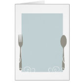 leeg menu (Voorkant)