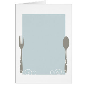 leeg menu