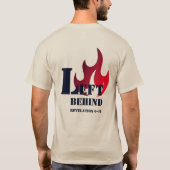 Leeg of achtergelaten opname (voor & achter) t-shirt (Achterkant)