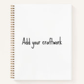 Leeg plakboek notitieboek (Voorkant)