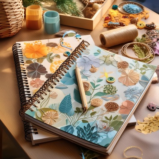 Leeg plakboek notitieboek