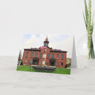 Leeg stoel monument kaart