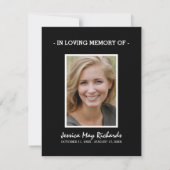 Leeg strand bedankt | Ocean Funeral Foto (Achterkant)