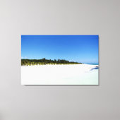 Leeg strand canvas afdruk (Voorkant)