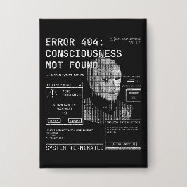 Leeg - Techno-Brutalist Streetwear Design Button