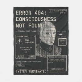 Leeg - Techno-Brutalist Streetwear Design Fleece Deken