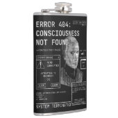 Leeg - Techno-Brutalist Streetwear Design Heupfles (Rechts)