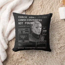 Leeg - Techno-Brutalist Streetwear Design Kussen
