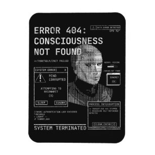 Leeg - Techno-Brutalist Streetwear Design Magneet