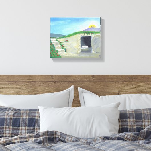 Leeg Tomb Canvas (Insitu (Slaapkamer))