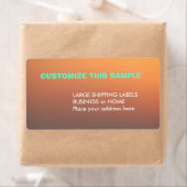 Leeg verzendlabel (Insitu)