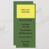 Leeg Visitekaartje (Voorkant / Achterkant)