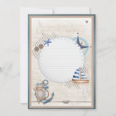 Leeg Voeg Je Eigen Afbeelding Toe Ahoy Zeevaart Av Kaart (Voorkant)