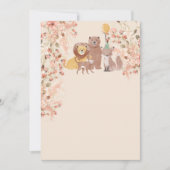 Leeg Voeg je eigen Boho Safari roze Pampas gras to Kaart (Voorkant)