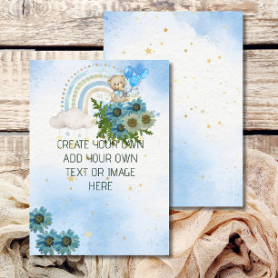 Leeg Voeg je eigen DIY toe We kunnen bijna niet wa Kaart