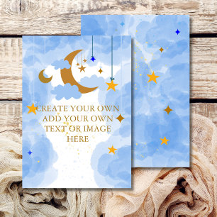 Leeg Voeg je eigen DIY Twinkle Twinkle Little Star Kaart