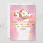 Leeg Voeg je eigen DIY Twinkle Twinkle Little Star Kaart (Voorkant)