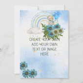 Leeg Voeg je eigen DIY We kunnen nauwelijks wachte Kaart (Voorkant)