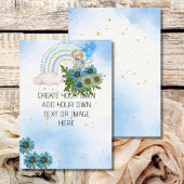 Leeg Voeg je eigen DIY We kunnen nauwelijks wachte Kaart