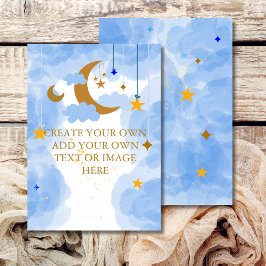 Leeg Voeg je eigen doe-het-zelf Twinkle Twinkle Li Kaart