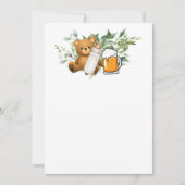 Leeg Voeg je eigen een baby brouwt Kaart (Voorkant)