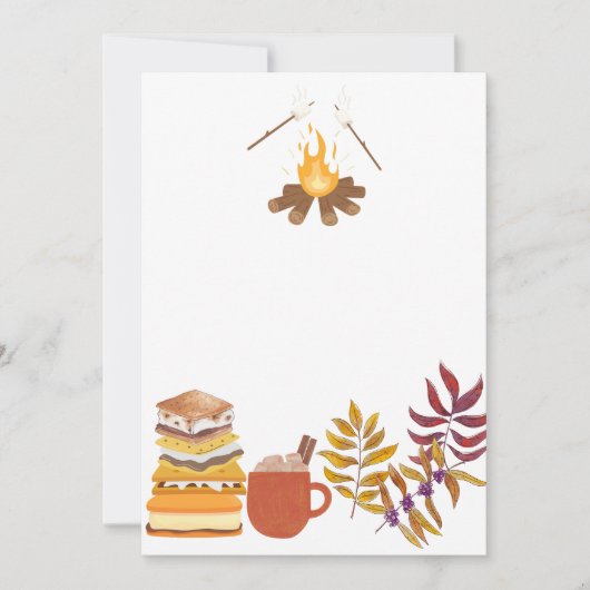 Leeg Voeg je eigen leukere uitnodiging toe (Voorkant)