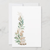 Leeg Voeg je eigen zoete kleine lamsgroen toe Kaart (Voorkant)