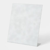 Leeg voor u om aan te passen - reclamebord met voetstuk (Voorkant)