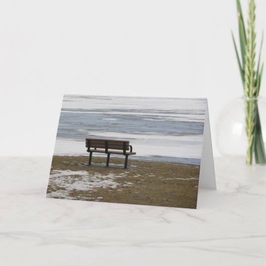 Leeg Wenskaart Kaart (Voorkant)