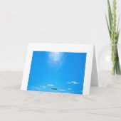 Leeg Wenskaart Kaart (Achterkant)